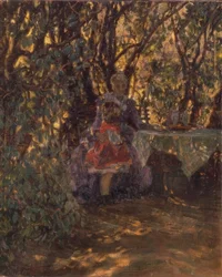 Jardin de la villa à Wannsee